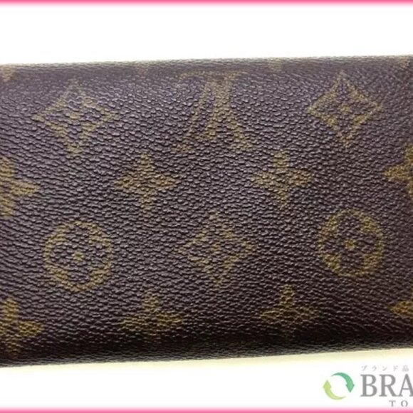 Louis Vuitton Wallet Purse zipper wallet Monogram Woman Authentic Used Y154 - Picture 2 of 5